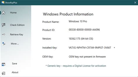 Windows 10 lisans anahtarını öğrenme